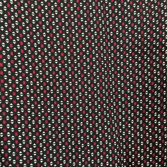 Vince Mini Geo Print Silk Top - Picture 3 of 7